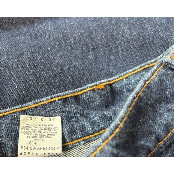 Vintage Levi’s 505 Orange Tab Jeans Men’s Size 33X30 Deadstock NWT 90s USA Loose - Picture 11 of 12